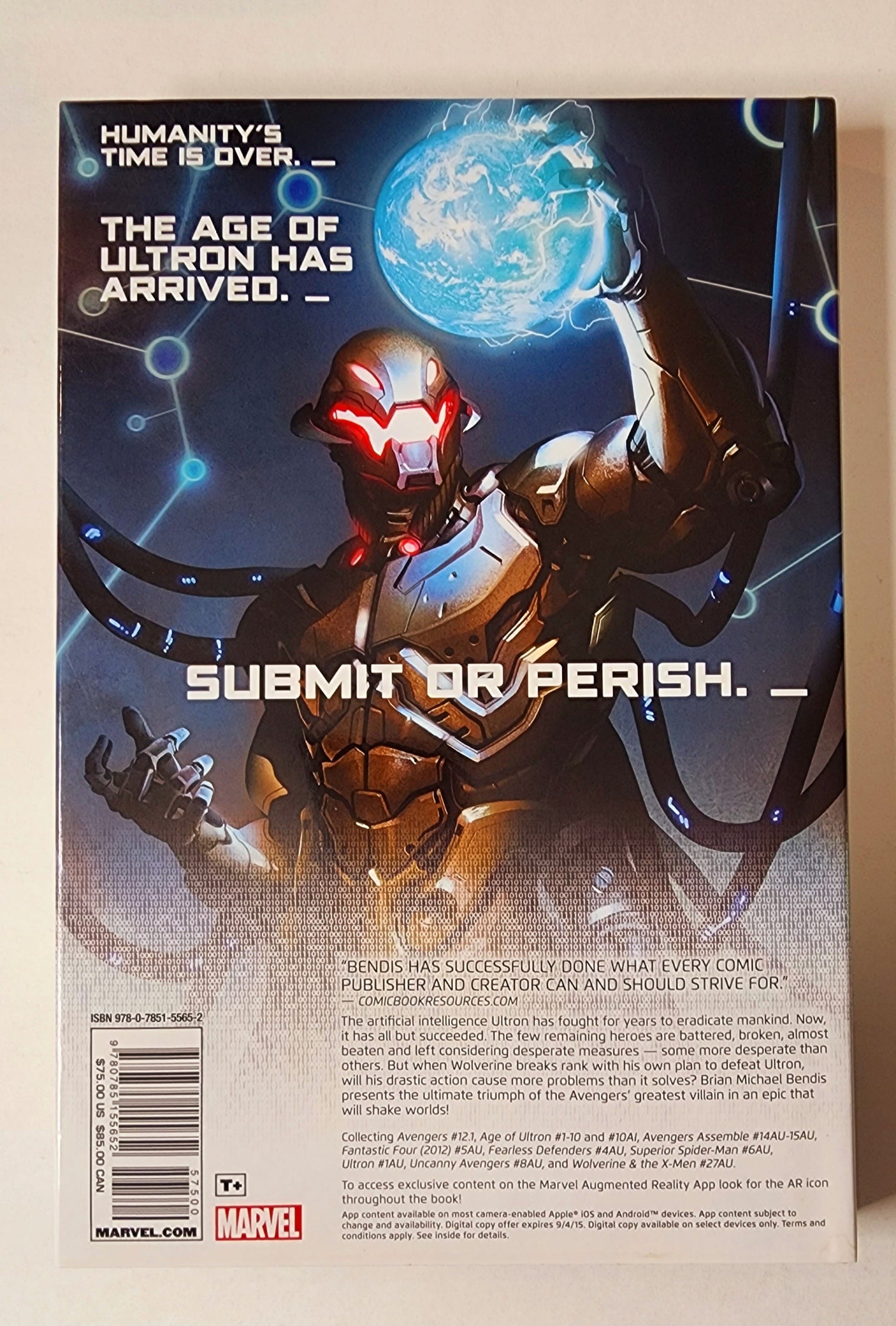 Age of Ultron Hardback – Without Fear Comics