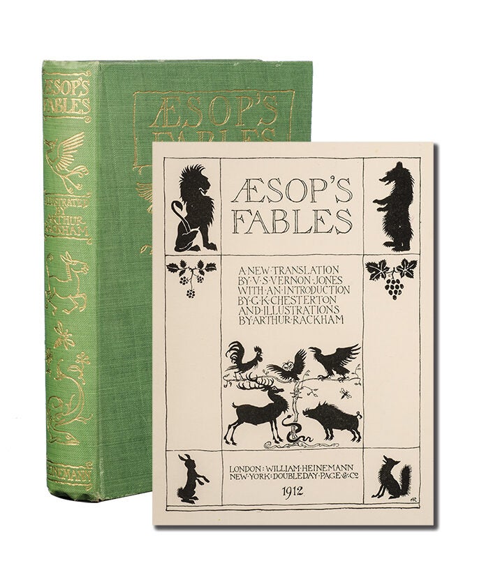 Aesop's Fables | Arthur Rackham, Vernon V. S Jones | First trade