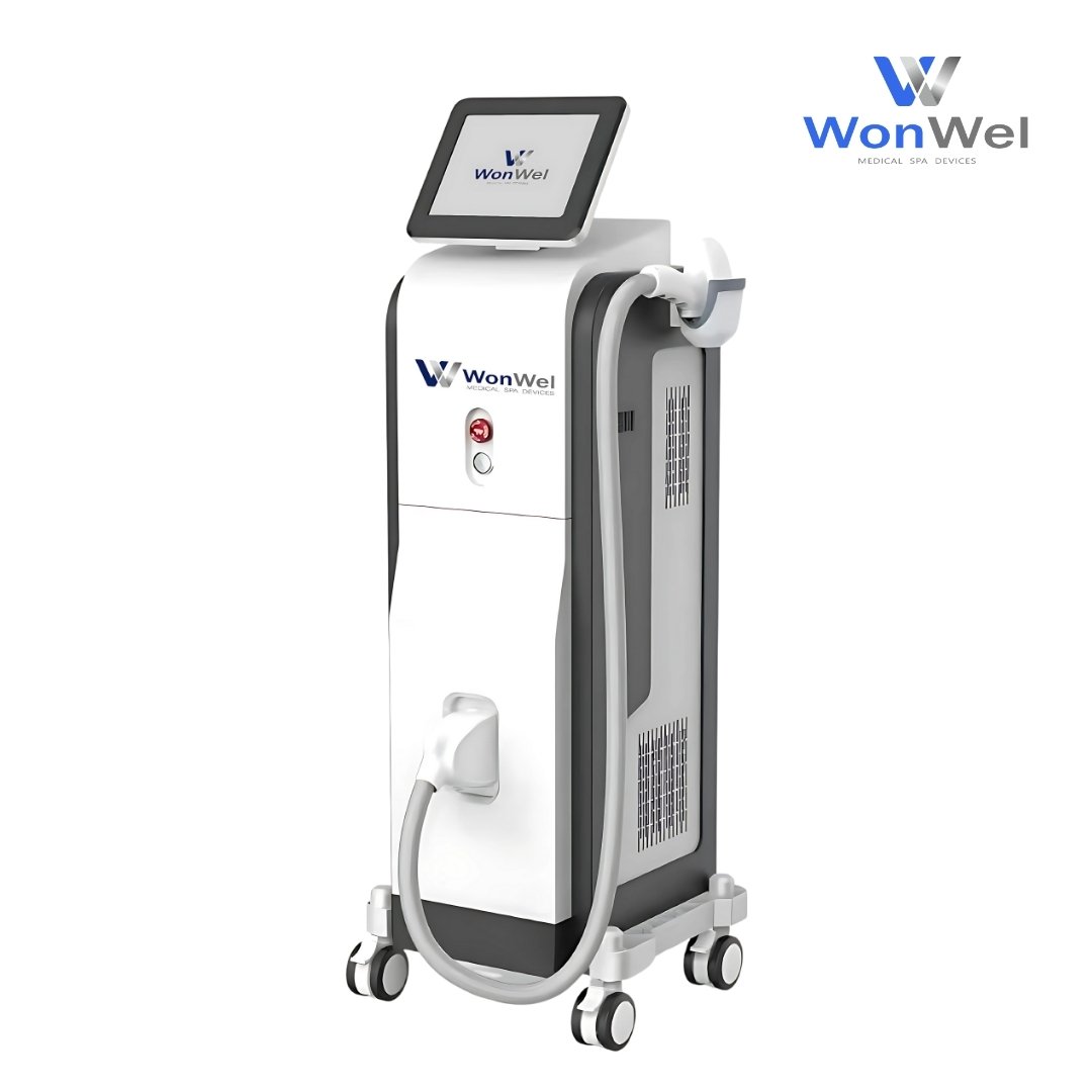 Máy Triệt Lông WonWel DL15: Diode Laser 4 Bước Sóng | Chính Hãng