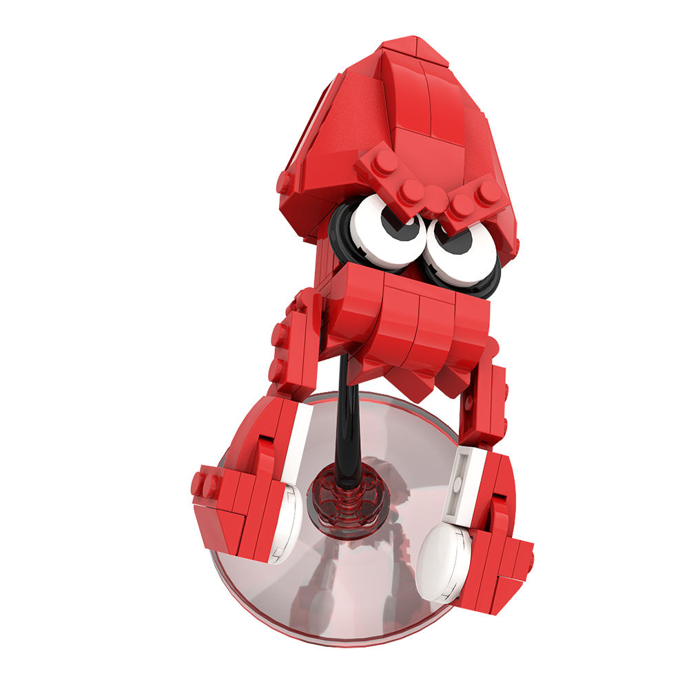 Splatoon Red Squid - Wobrick | Gobricks Shop