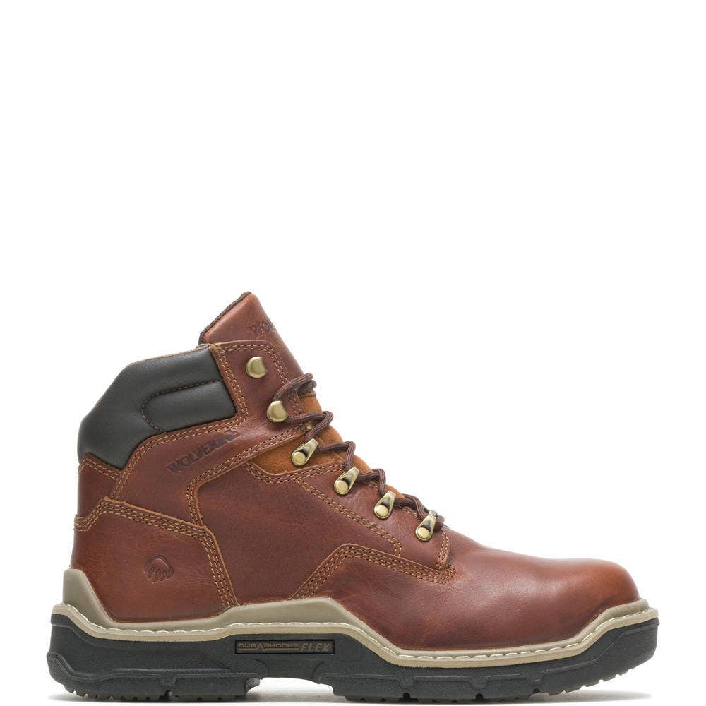 Wolverine Boots: Men's W211099 Peanut Raider Durashck Composite