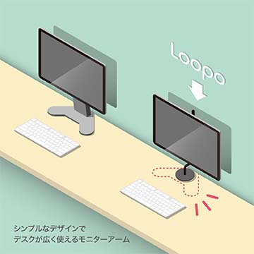 モニターアーム・その他/Loopo ルーポ｜KOKUYO Workstyle Shop