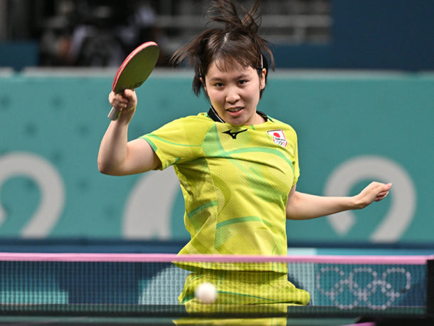 パリ五輪卓球】平野美宇、完勝で2回戦へ。日本勢は4人全員が1回戦を