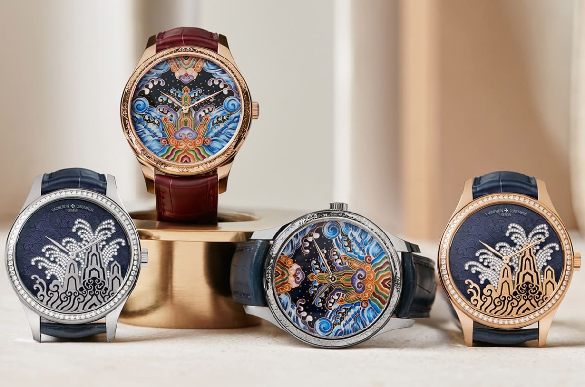 江詩丹頓藝術大師系列以中國明、清傳統「海水江崖紋」為主題催生兩款