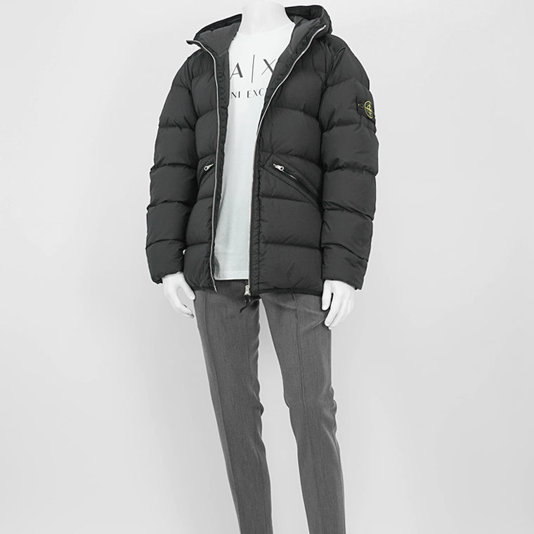 ストーンアイランド STONE ISLAND メンズ ダウンジャケット ブラック