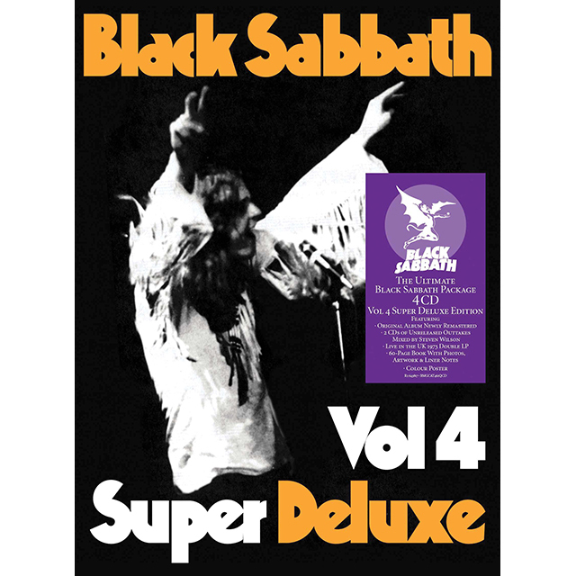 Black Sabbath / ブラック・サバス「Vol. 4 [Super Deluxe 4CD Box Set