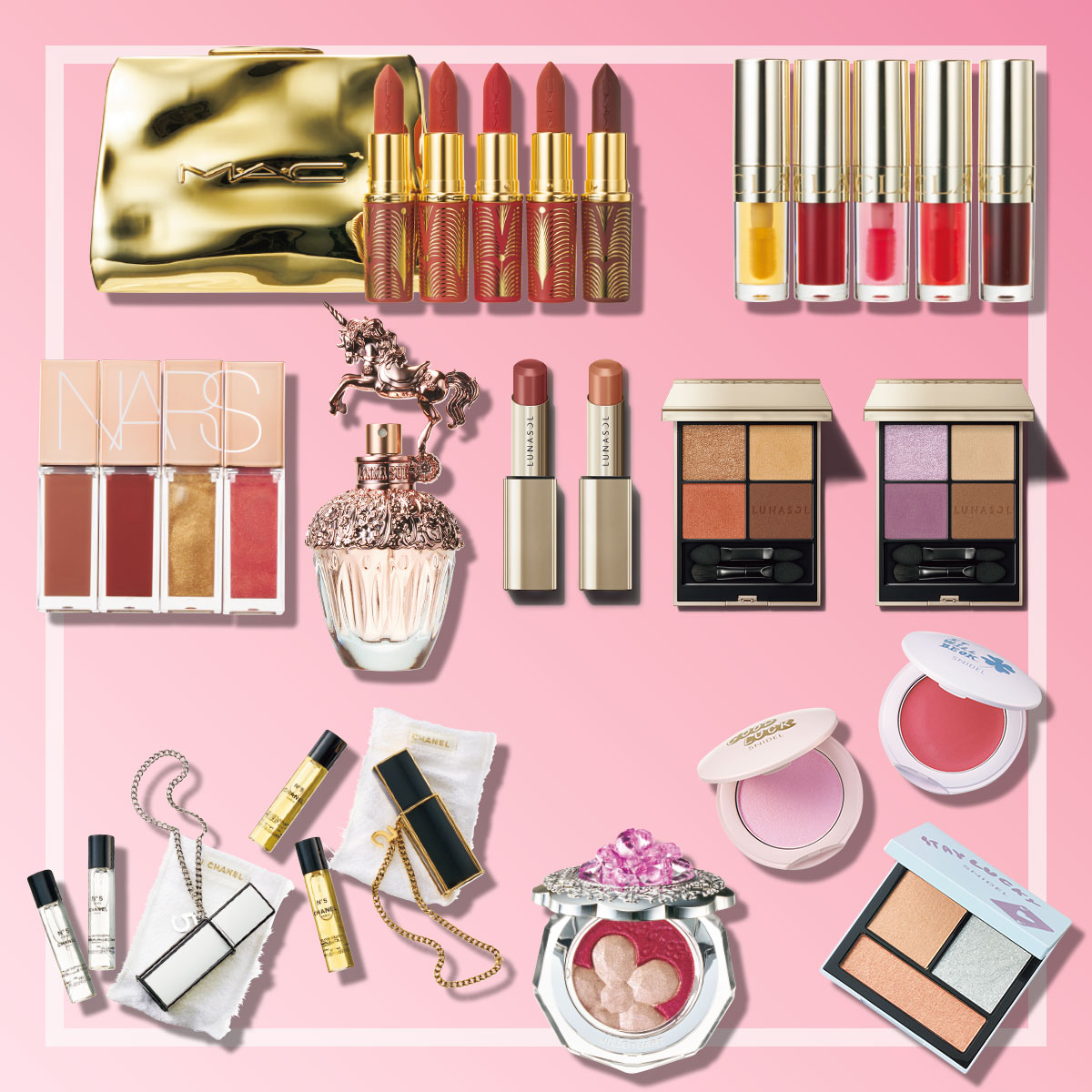 冬コスメ2024】新作デパコスを発売日順にご紹介！ホリデー限定品が続々