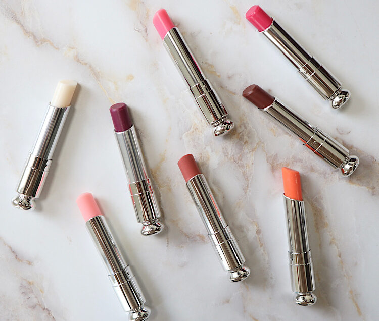 ディオールの「アディクト リップ グロウ」全色スウォッチ！人気色や