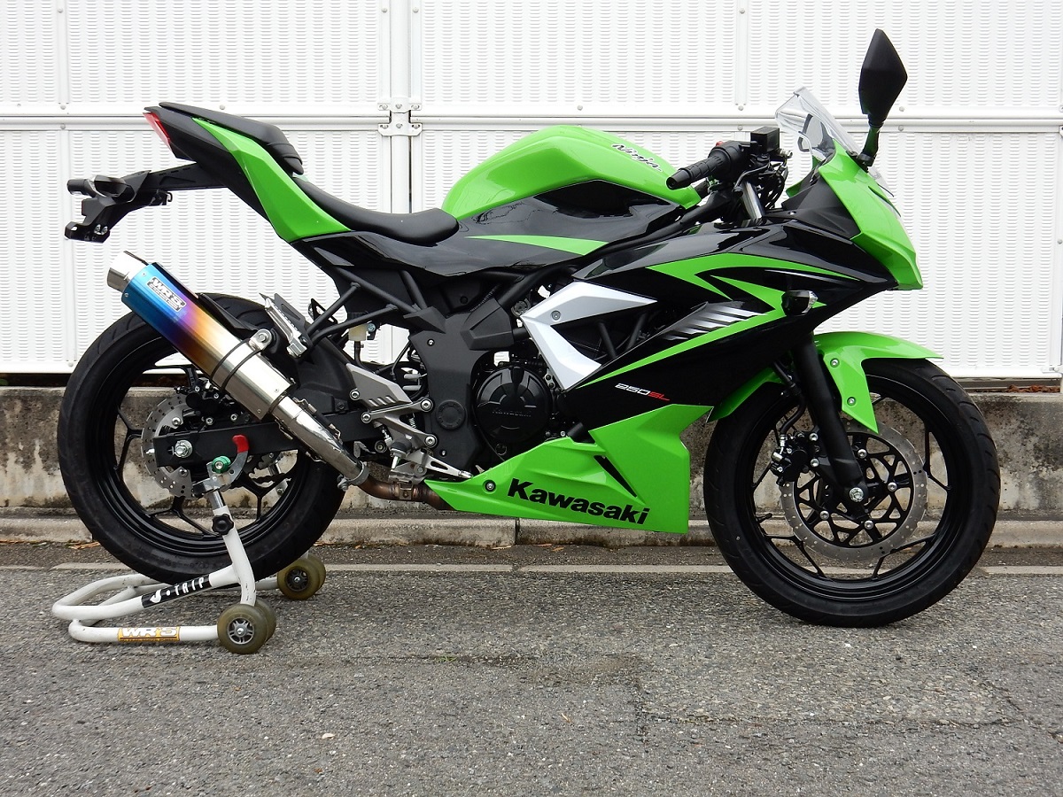 Ninja250SL/ABS【JBK-BX250A】SLIP-ON ※在庫限りで販売終了予定