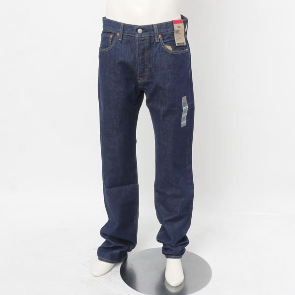 リーバイス 股下91cm L36 501 レギュラーストレ-ト リンス ブラック