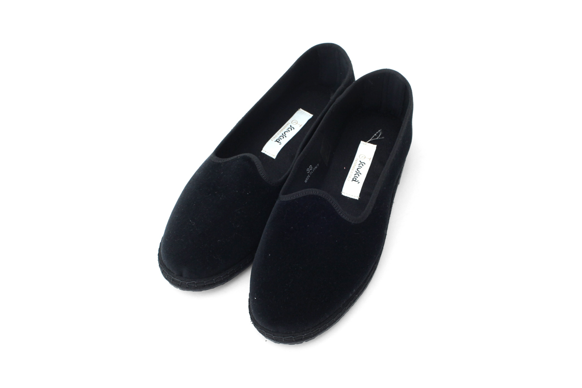 Sciuscià ベルベット TRAGARA (01 CLASSIC BLACK)