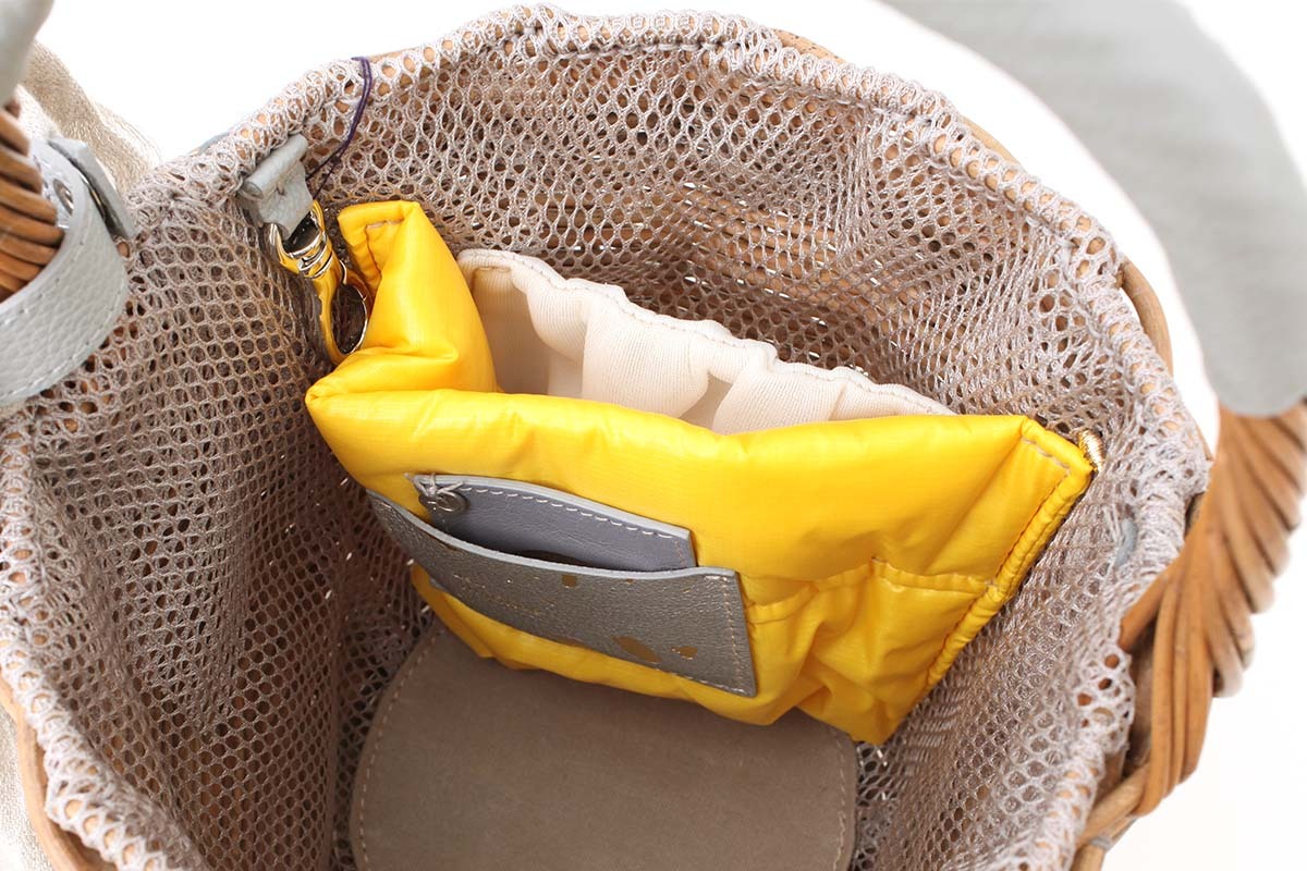 ebagos エバゴス バケツ M バスケット カラーハンドル