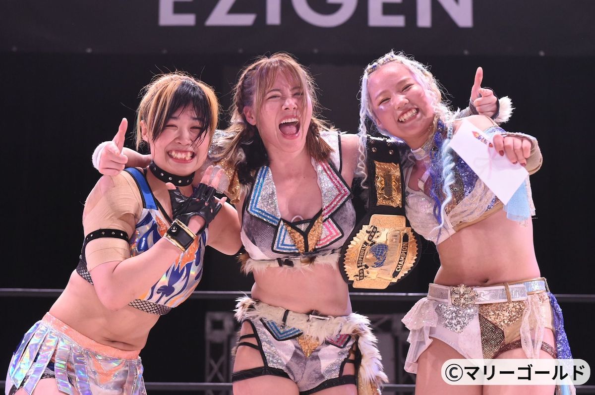 マリーゴールド】岩谷麻優＆MIRAI＆ビクトリア弓月が激勝！