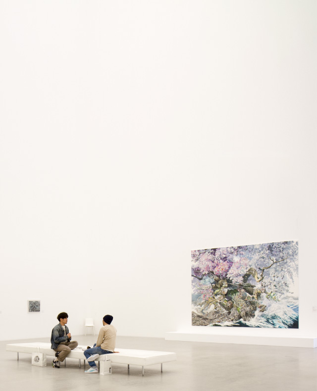 巨大画面と針のペン先。- ほぼ日刊イトイ新聞