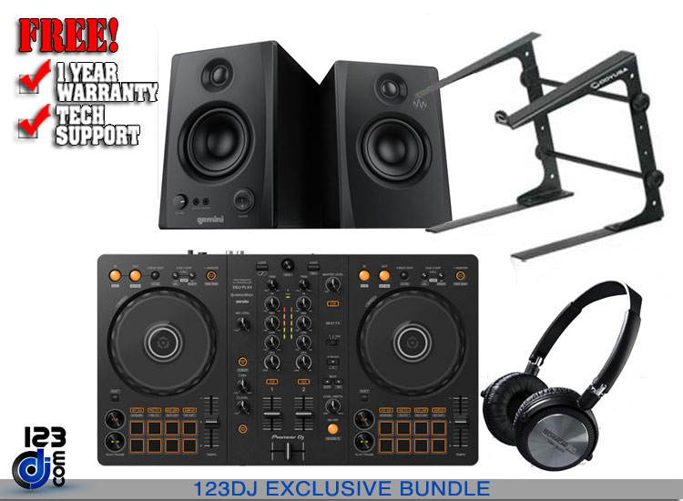Pioneer DDJ-FLX4 Starter Pack | DJ Packages | 123dj.com