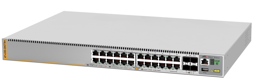 アライドテレシス CenterCOM AT-x510L-28GT 2台 送料無料 アライドテレシス AT-x510-28GTX L3SW 2台ペア冗長 おまけ10G