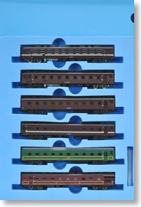 12系700番台 「SLやまぐち号」用レトロ調客車 (6両セット) (鉄道模型