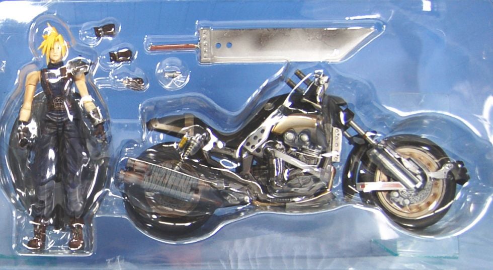 ファイナルファンタジーVII プレイアーツ クラウド&ハーディ・デイトナ