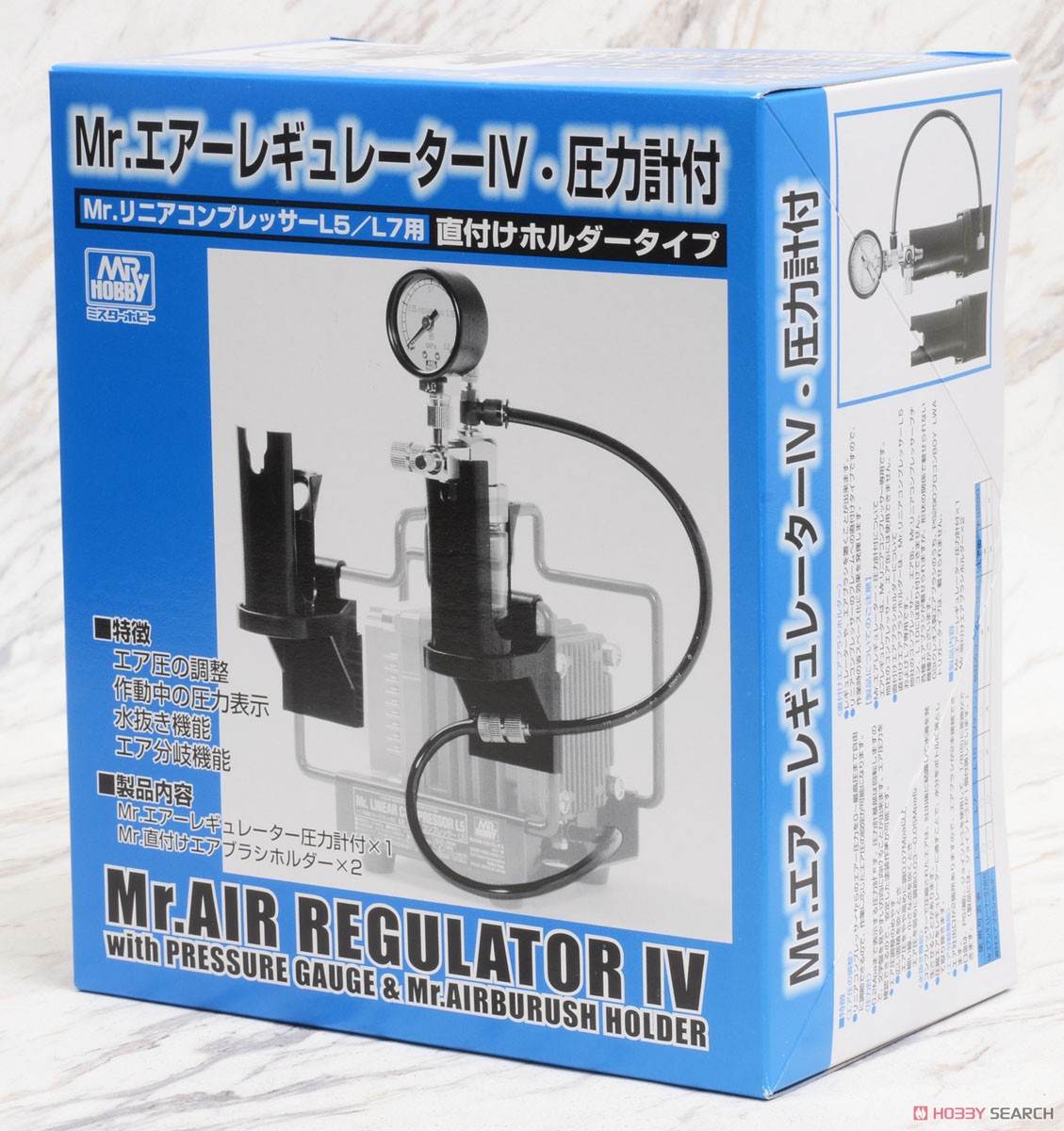 Mr.エアーレギュレーターIV (圧力計付/直付けホルダータイプ