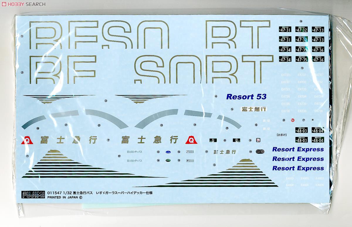 いすゞガーラ SHD富士急行/バスむすめ(山中かえで) (プラモデル