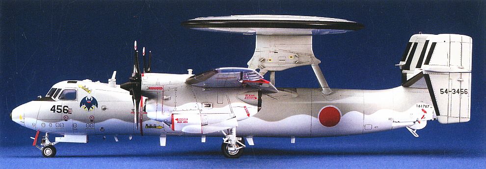 E-2C ホークアイ、F-22 ラプター まとめ売り 1/144スケール E-2C