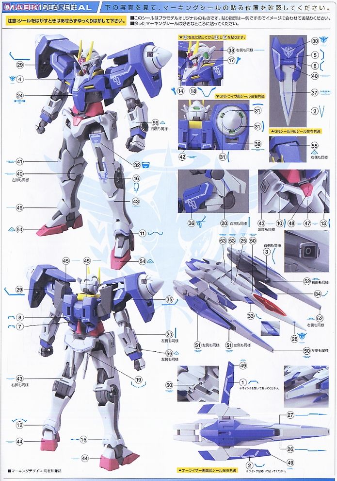 ダブルオーライザー デザイナーズカラーバージョン (1/100) (ガンプラ