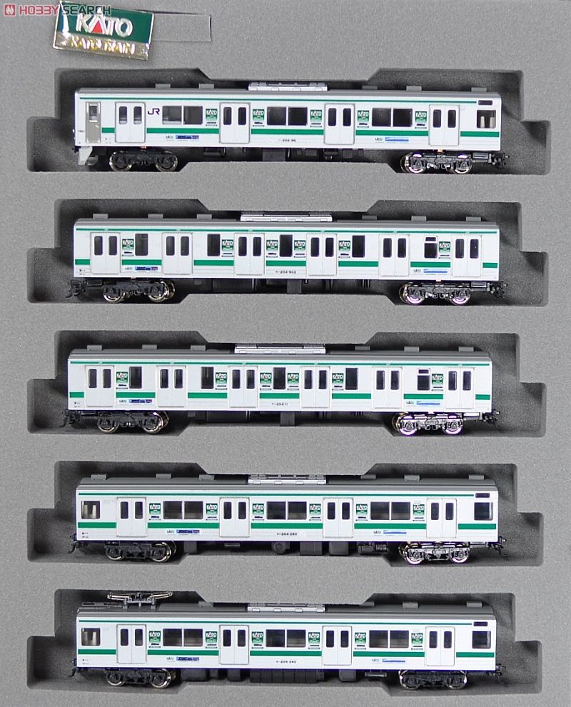 KATO 10-486. 10-487 205系埼京線色 特別企画品】 205系 埼京線色 < KATO TRAIN > (10両セット) (鉄道模型