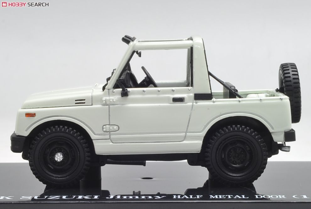 SJ30-FK スズキ ジムニー ハーフメタルドア (ホワイト) (ミニカー
