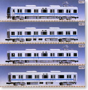 JR 207-1000系 通勤電車 (新塗装) (基本・4両セット) (鉄道模型