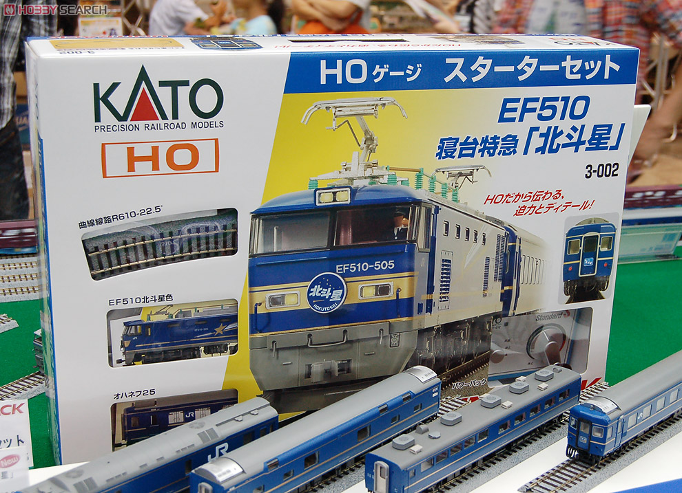 HO) EF510 寝台特急北斗星 HOゲージスターターセット (鉄道模型