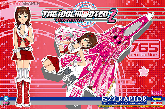 F-22 Raptor `The Idolmaster 2 Amami Haruka` (Plastic model