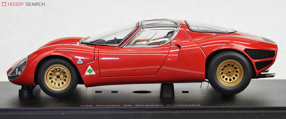 アルファロメオ ティーポ33/2 ストラダーレ プロトタイプ 1967 (レッド