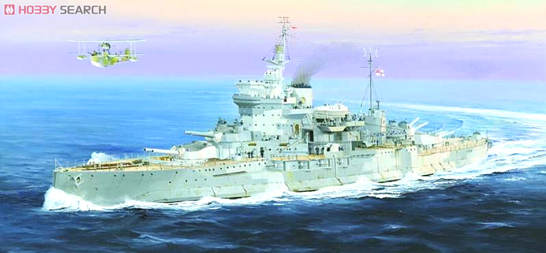 イギリス海軍 戦艦 HMS ウォースパイト (プラモデル) - ホビーサーチ