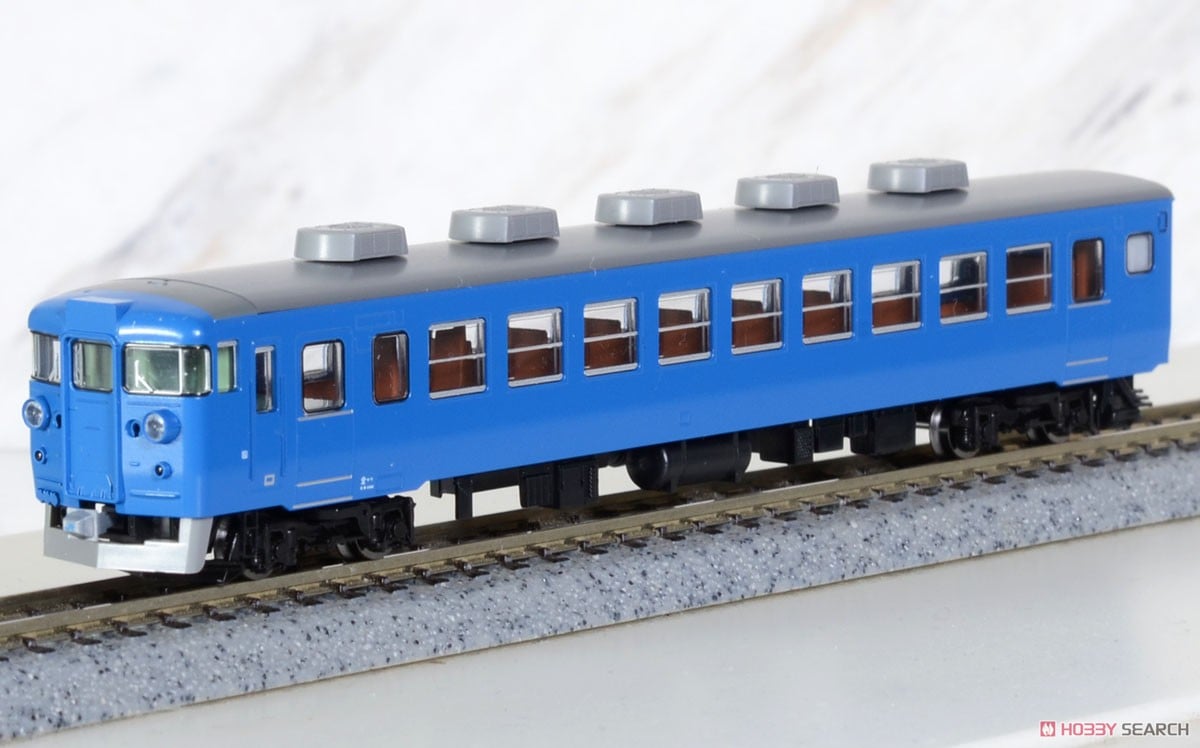 JR 475系電車 (北陸本線・青色) セット (3両セット) (鉄道模型