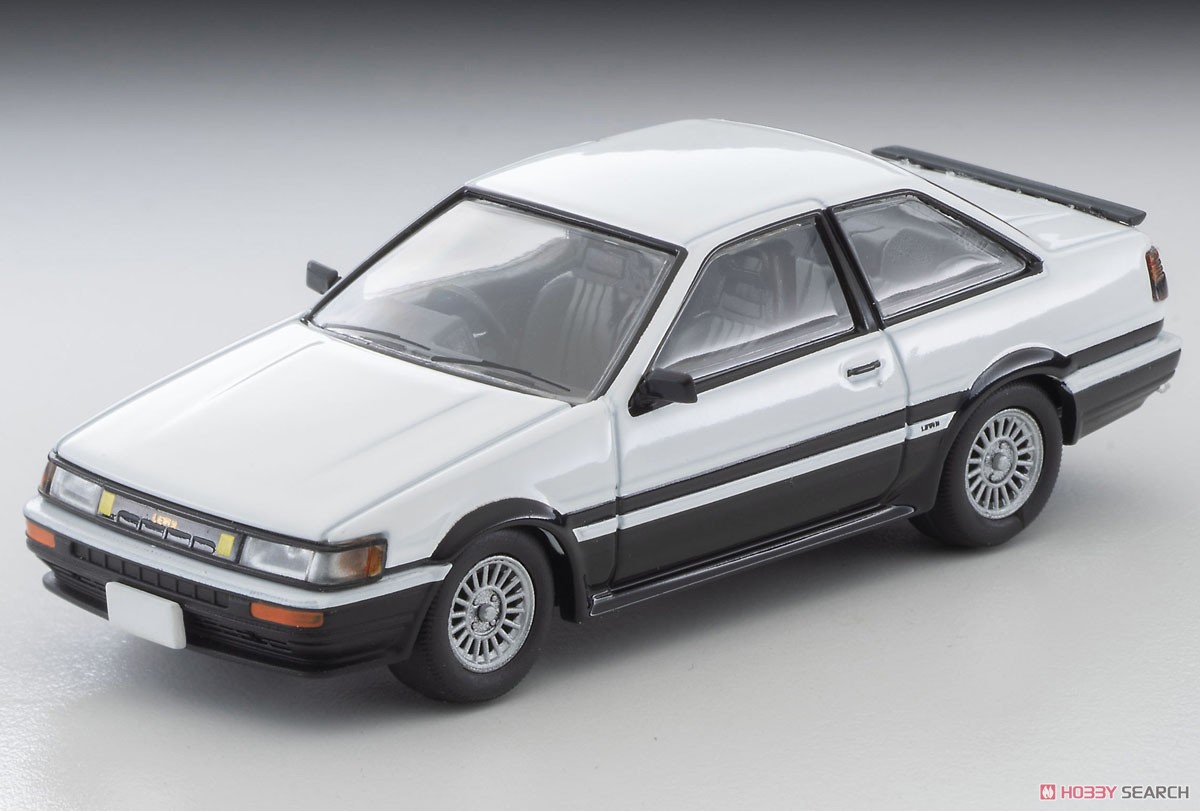 TLV-N304c トヨタ カローラレビン 2ドア GT-APEX 85年式 (白/黒