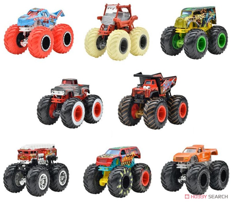 ホットウィール モンスタートラック 1:64アソート984F (8個入り) (玩具
