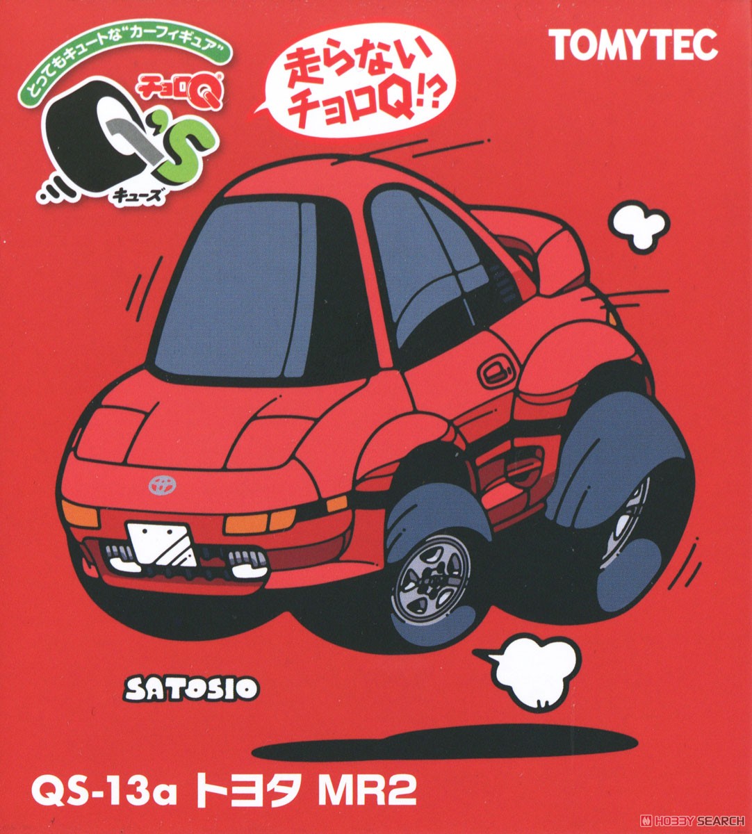 ChoroQ Q`s QS-13a Toyota MR2 (Red) (Choro-Q) - HobbySearch Diecast