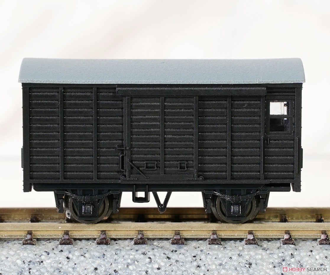 コッペル Bタンク(車体色：黒/動力付)・木造有蓋車ワ10343形・木造緩急