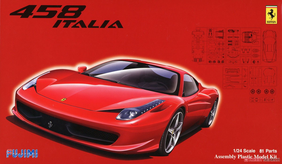 フェラーリ 458 (プラモデル) - ホビーサーチ カーモデル