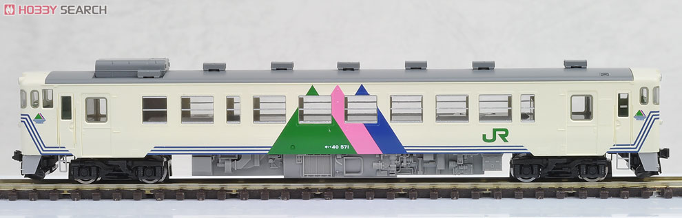 JR キハ40 500形 ディーゼルカー (左沢線) (2両セット) (塗装済み完成