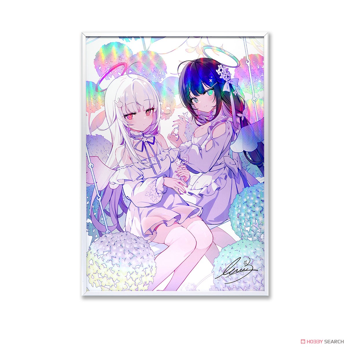 50枚限定】 イコモチ先生直筆サイン入り X-ART製 オーロラアート