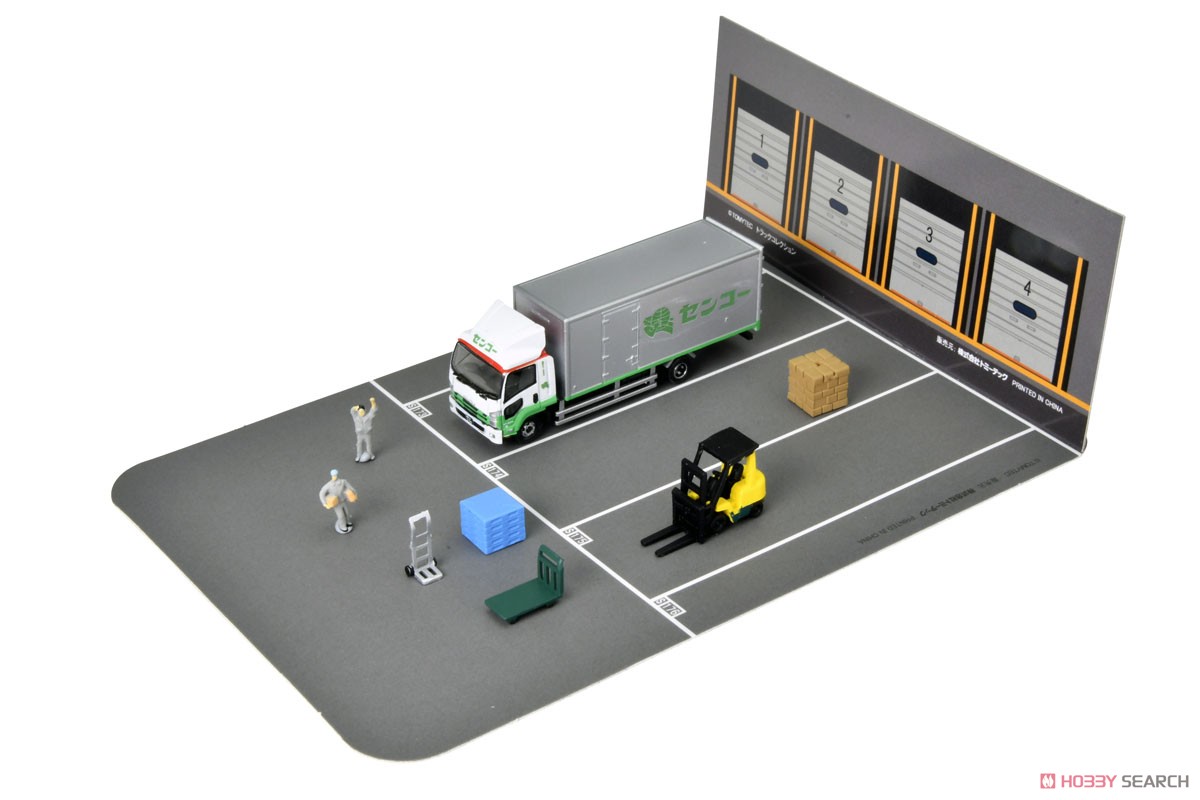 トラックコレクション 物流現場 トラックセットD センコー (鉄道模型