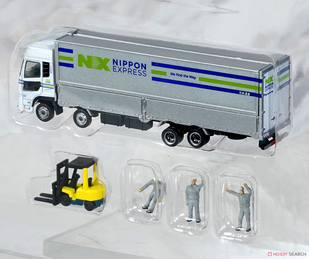 トラックコレクション 物流現場 ウィングバンセットE NX 日本通運