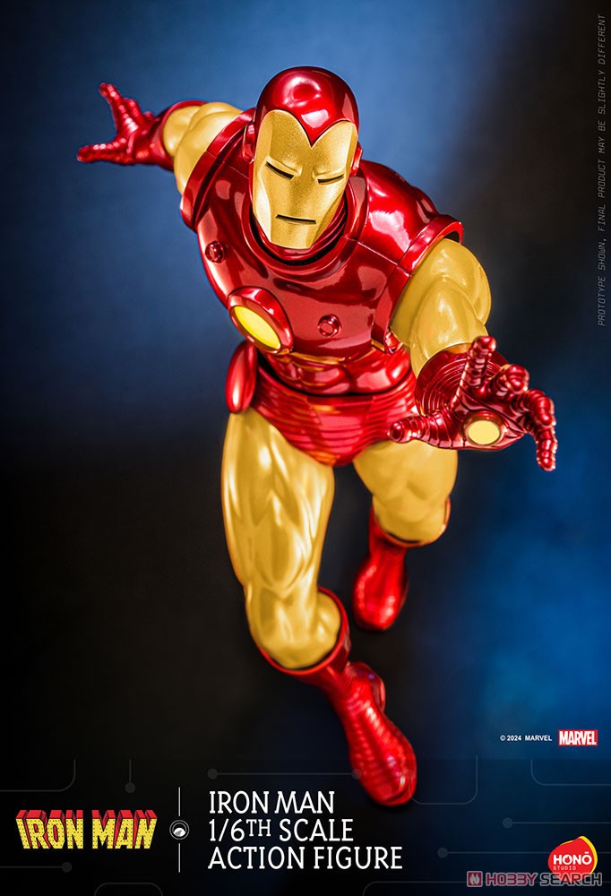 炎スタジオ】 『マーベル・コミック』 1/6スケールフィギュア アイアン