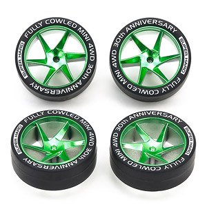 フルカウルミニ四駆30周年 スーパーハードローハイトタイヤ&マット