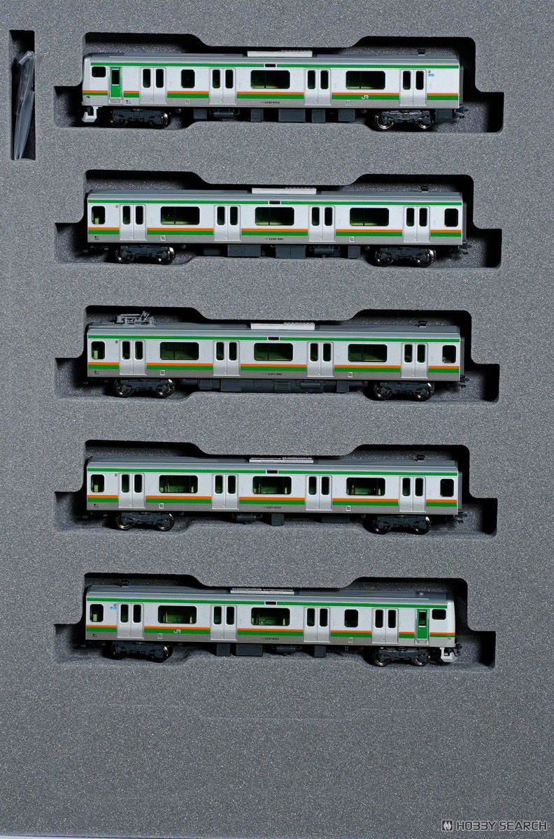 E231系1000番台 (小山車両センター) 5両付属編成セット (5両セット