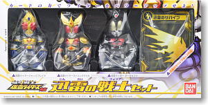 仮面ライダーズ外伝 カードウォリアー 迅雷の戦士セット (完成品