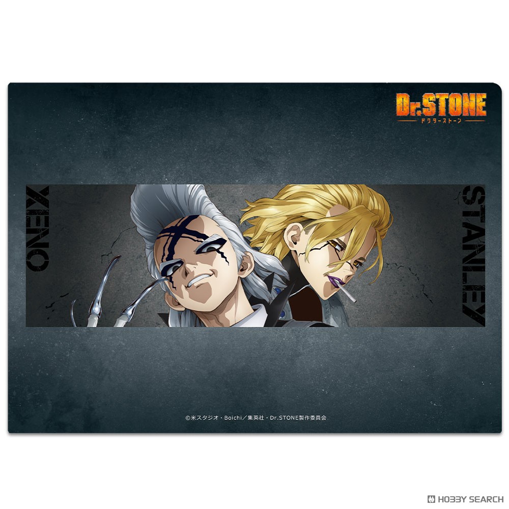 Dr.STONE クリアファイル 千空&ゲン&龍水&クロム&羽京&ゼノ&スタンリー