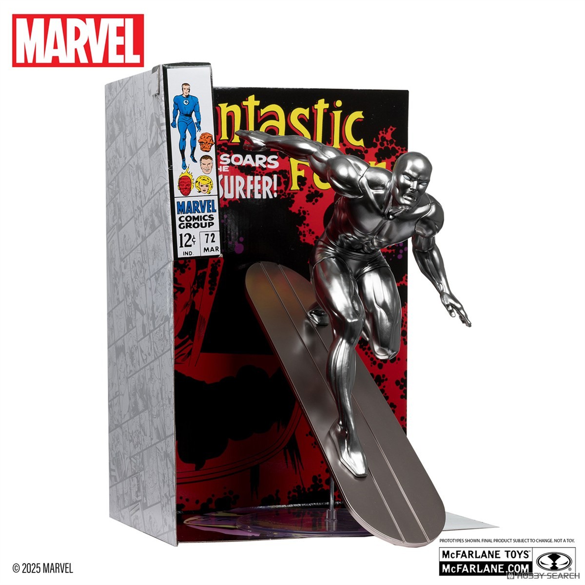 マーベル・コミック』1/6スケール「シーン・フィギュア」#014 シルバー