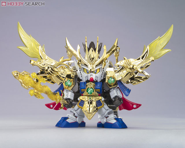 真 翔烈帝 龍装 劉備ガンダム 龍輝宝・的盧 (SD) (ガンプラ) - ホビー